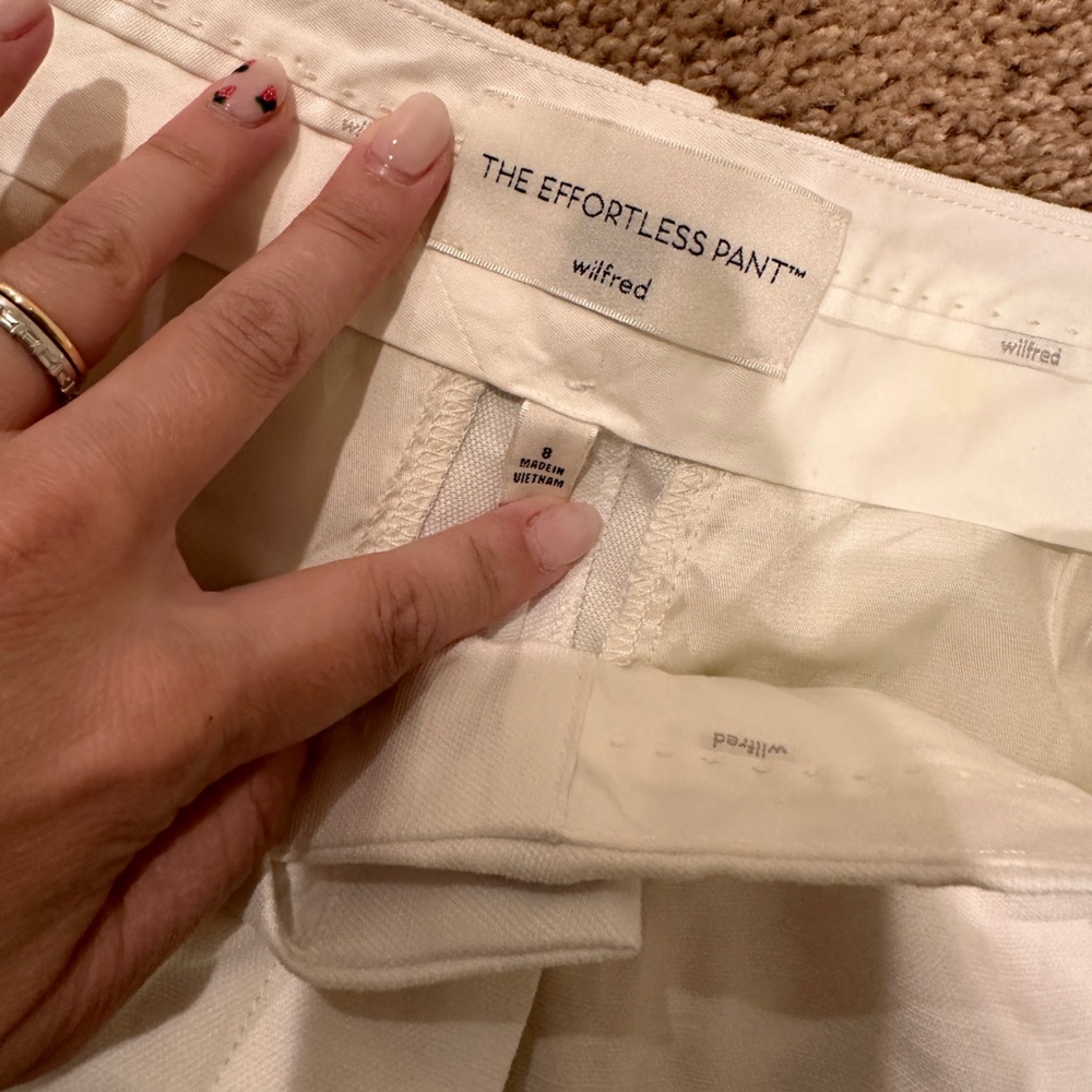 Aritiza Wilfred linen pants
